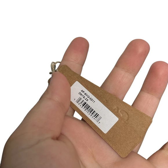 Skims Kim Kardashian Black Onyx Sleep Short Cami Set Relaxed Soft Plus Size 2X - Picture 5 of 12